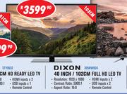 Dixon 40 Inc/102cm Full HD LED TV 395RWB24