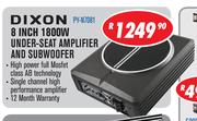 Dixon 8 Inch 1800W Under-Seat Amplifier And Subwoofer PY-N7081