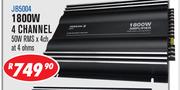 Jebson Car Amplifiers 1800W 4 Channel JB5004