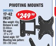 Pivoting Mounts 17-42 Inch DWD1082A