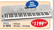 Sanchez Electronic Keyboards ARK2173 With Touch Response