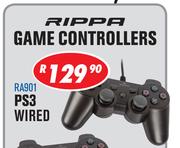 Rippa Game PS3 Wired Controllers RA901