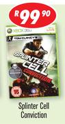 Xbox 360 Splinter Cell Conviction