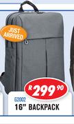 Pcbox 16" Laptop Backpack G2002