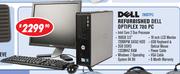 0Dell Refurbished Dell Optiplex 780 PC 780DTPC