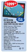 Dixon 10 Inch 8GB 3G Quad Core Calling Tablet TS-M105A