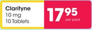 Clarityne 10mg 10 Tablets-Per Pack