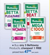 Bettaway Products-Per pack Each