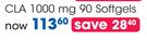 Evox CLA 1000mg 90 Softgels-Per Pack
