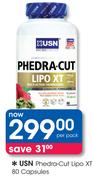 USN Phedra-Cut Lipo XT-80 Capsules