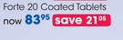 Sinupret Forte 20 Coated Tablets