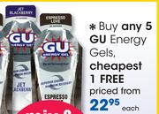 GU Energy Gels-Each