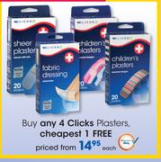 Clicks Plasters-Each