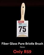 Hamilton's Fibre Glass Pure Bristle Brush 75mm