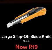 Tolsen Large Snap-Off Blade Knife 18mm