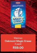 Weiman Oakmont Magic Eraser 3 Pack