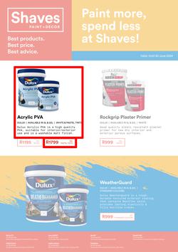 Shaves Paint & Decor : Paint More, Spend Less At Shaves (13 May - 30 June 2024), page 1