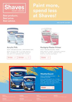 Shaves Paint & Decor : Paint More, Spend Less At Shaves (13 May - 30 June 2024), page 1