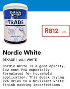 Dekade Nordic White-20Ltr