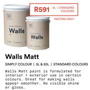 Simply Colour  5L & 20L Standard Colours