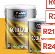 Dekade 20L Gold Label Sheen White