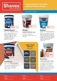 Shaves Paint & Decor : Winter Savings (13 June - 31 August 2025)