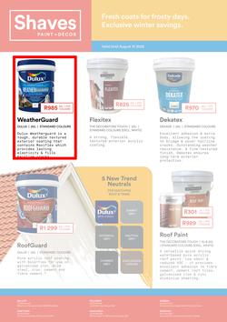 Shaves Paint & Decor : Winter Savings (13 June - 31 August 2025), page 1
