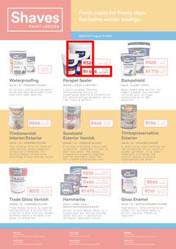 Shaves Paint & Decor : Winter Savings (13 June - 31 August 2025), page 2