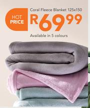 Special Coral Fleece Blanket 125 x 150 m.guzzle .za