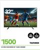 Telefunken 32"LED HD TLEDD-32HDB/E 23-836
