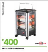 Home Star 5 Sided 10 Bar Heater 54-170