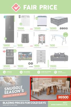 Fair Price : Snuggle Season's Hottest Winter Deals (30 June - 31 July 2026), page 1
