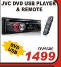 JVC DVD USB Player+Remote