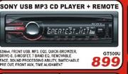 Sony USB MP3 CD Player+Remote