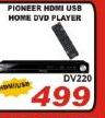 Pioneer Home USB Home DVD Player