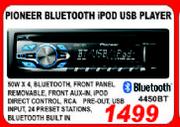 Pioneer Bluetooth iPOD USB Player