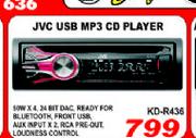 JVC USB MP3 CD Player