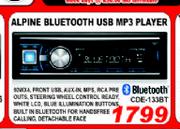Alpine Bluetooth USB MP3 Player