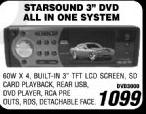 Starsound 3" DVD All in One System