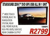 Starsound 20IN 7" DVD GPS USB All In 1 Unit