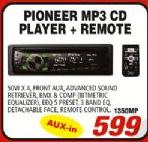 Pioneer MP3 CD Player Plus Remote