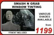 Smash N Grab Window Tinting 
