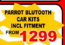 Parrot Bluetooth Car Kits Incl Fitment