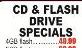 CD & Flash Drive Specials-4GB