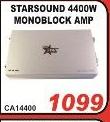 Starsound 44000W Monoblock AMP