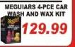 Meguiars 4-PCE Car Wash And Wax Kit
