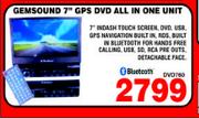Gemsound 7" GPS DVD All In One Unit (DVD760)