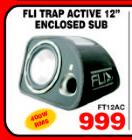 400W RMS FLI Trap Active 12" Enclosed Sub (FT12AC)