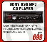Sony USB MP3 CD Player