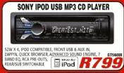 Sony Ipod USB MP3 CD Player